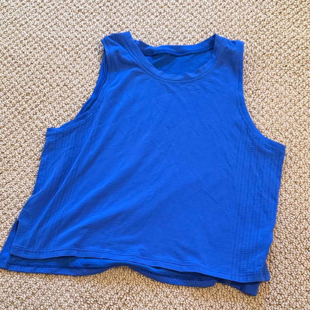 Lululemon Athletica Royal Blue Tank Top